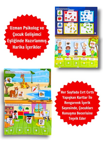 Cırt Cırt Ile Konuşma Vakti, Cırtlı Etkinlik Kitabım, Cırt Cırtlı Etkinlik Kitabı, Çocuk Etkinlik Kitabı