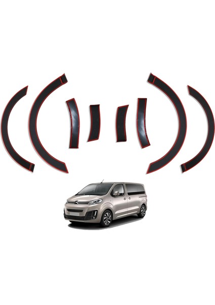 Citroen Jumpy Dodik Seti - Çamurluk (8 Parça) | (2017+)