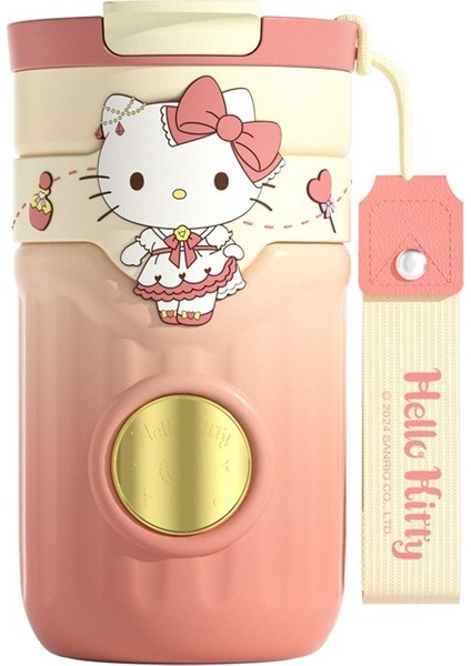 Sanrio Yalıtımlı Su Isıtıcısı Sevimli Karikatür Taşınabilir Çift Içme Fincanı 316 Kahve Fincanı (Yurt Dışından)