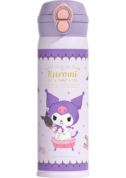 Sanrio Yalıtımlı Su Isıtıcısı Karikatür Paslanmaz Çelik Taşınabilir Çift Içme (Yurt Dışından)