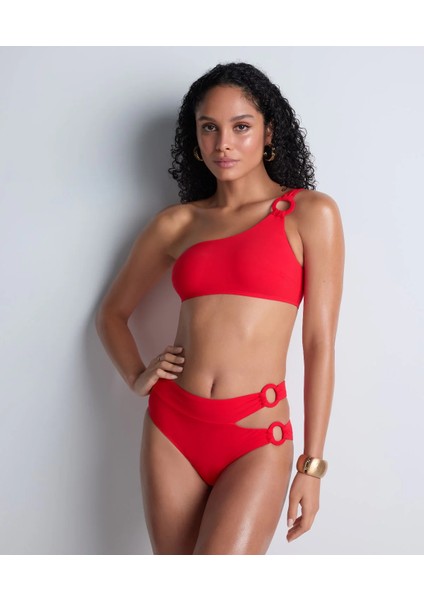 Summer Essence Bralet, Asimetrik Bandeau, Geri Dönüştürülmüş Kumaş, Altın Renkli Detaylı fiyatları