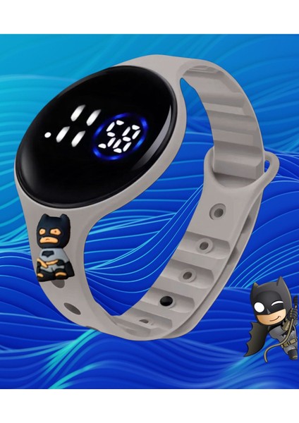 Intermax V1- V80 Su Geçirmez Figürlü Dijital Dokunmatik LED Ekran Akıllı Çocuk Saati