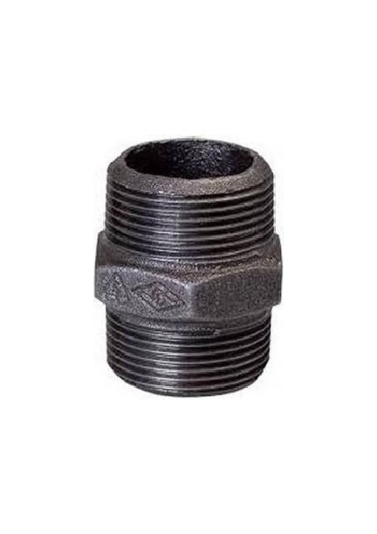 2 1/2'' Siyah Nipel 10 Adet (1koli)
