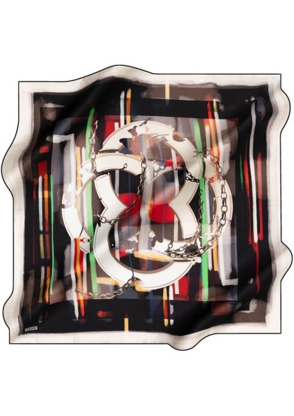 %100 Ipek Krep Saten Eşarp - Ilkbahar - YAZ-8979701-312- Sura