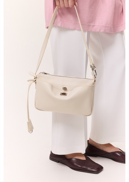 Arte Mini Baget Çanta Bej modelleri