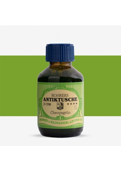 Antik Mürekkep 28-Modern Sanatçılar Için Profesyonel 100ML 530-CHEOPSGRUEN