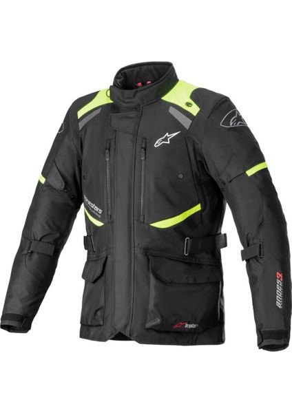 Andes V3 Drystar Korumalı Motosiklet Montu Siyah Sarı