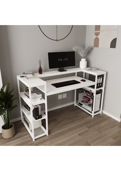 Vista Raflı Çalışma Masası