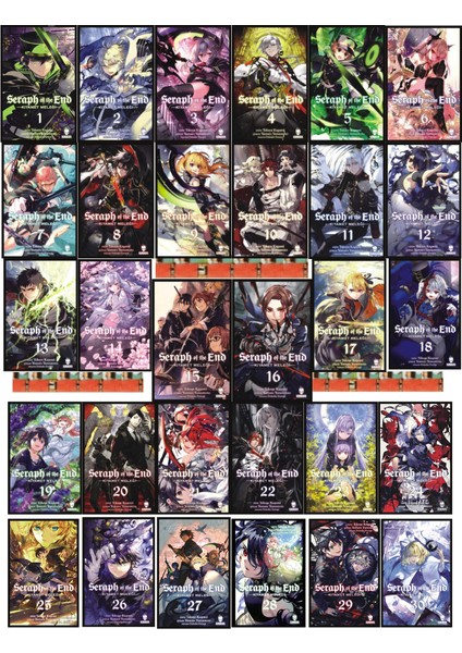 Seraph Of The End - Kıyamet Meleği 1 ile 30 Arası Serisi (30KITAP-MANGA) (Hediyeli)
