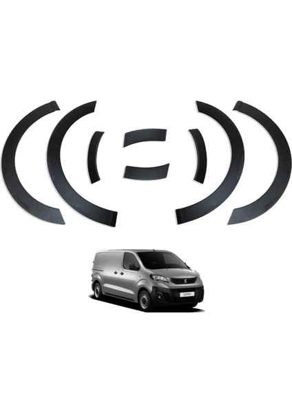 Peugeot Expert Traveller Dodik Seti - Çamurluk (8 Parça) | 2017 ve Sonrası