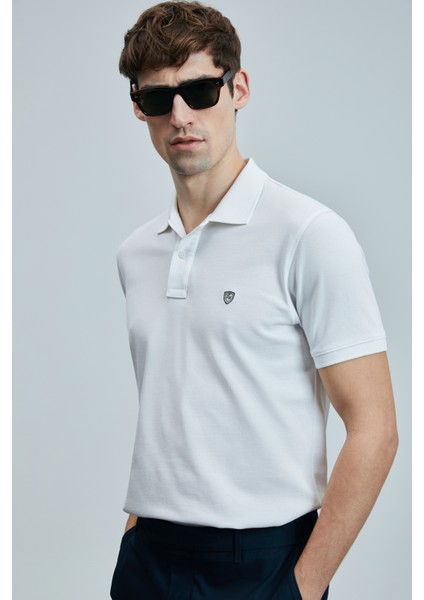 Logolu Pamuklu Comfort Fit Düğmeli Polo Yaka 2'li T Shirt Erkek T Shirt 111040206S2 fiyatları