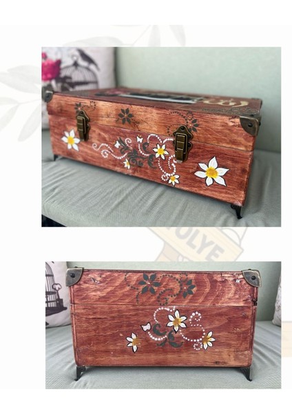 Ahşap Sandık Bavul Hediyelik Çeyiz Bohça