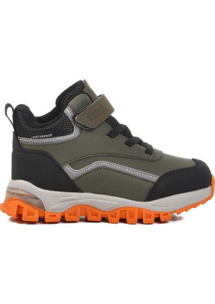 Haki Yeşil Cırtlı Unisex Çocuk Outdoor Bot