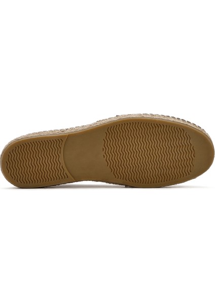Erkek Bej Süet Deri Espadril 25SFD770010
