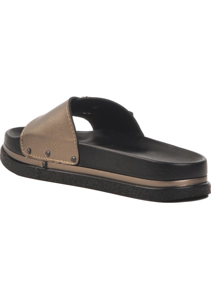 Platin Hafif Kadın Düz Terlik fırsatları