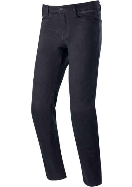Radon Relaxed Fit Korumalı Denim Motosiklet Pantolonu Lacivert