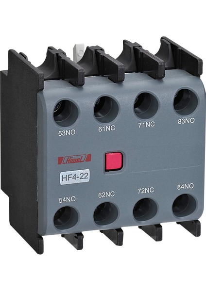 HF422 Kontaktör Üstten Yardımcı Kontak 2no+2nc (3-4 Kutup)