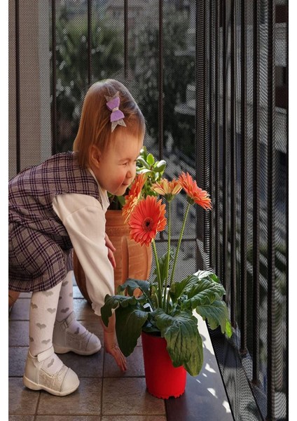 Balkon ve Merdiven Koruma Filesi - Büyük Boy, Siyah, 2.35mt x 75cm indirimleri