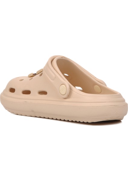 Bej Ekru Unisex Sabo Çocuk Terlik fırsatları