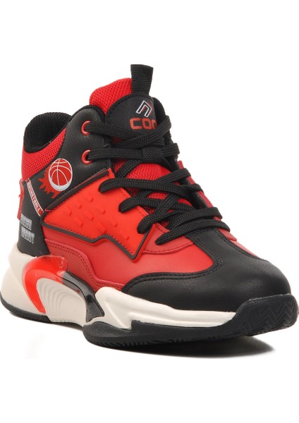 kırmızı çocuk basketbol ayakkabısı modelleri