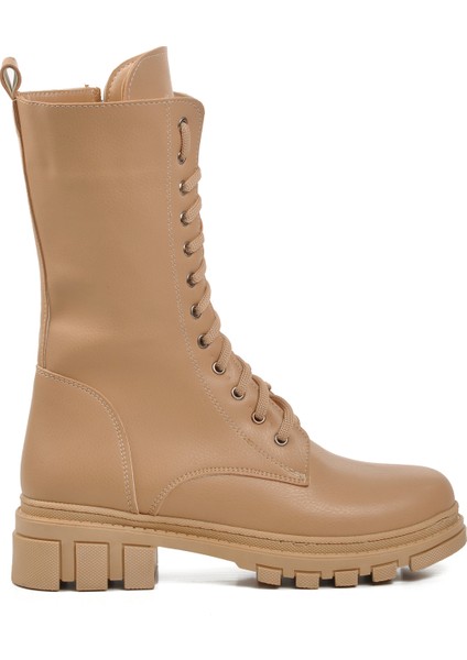 Nude Nut Içi Polarlı Kadın Çizme