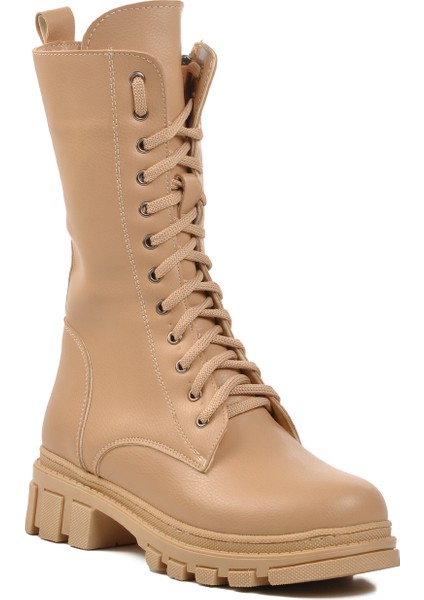 Nude Nut Içi Polarlı Kadın Çizme modelleri