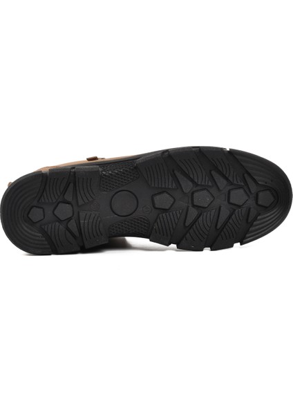 Kum Bej Nubuk Düz Erkek Bot indirimleri