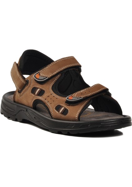 Kum Nubuk Deri Erkek Sandalet modelleri