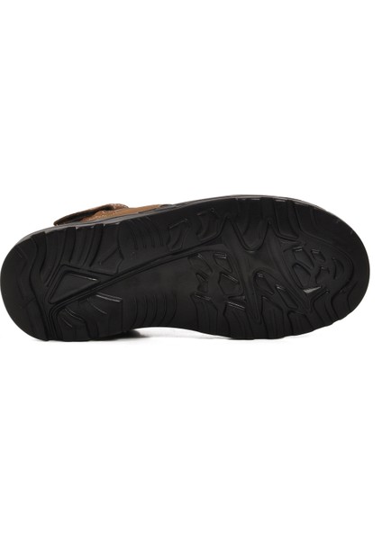 Kum Nubuk Deri Erkek Sandalet indirimleri