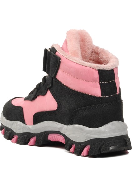 Pembe Cırt Cırtlı Çocuk Trekking ve Outdoor Bot fırsatları