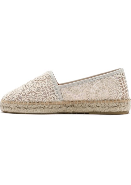Kadın Bej Kumaş Espadril 25SFD45726F