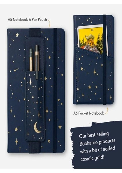 Bookaroo Defter Üstü Kalemlik Ay ve Yıldızlar
