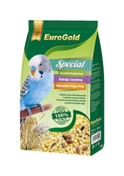 Special Kabuksuz Muhabbet Kuşu Yemi 500Gr