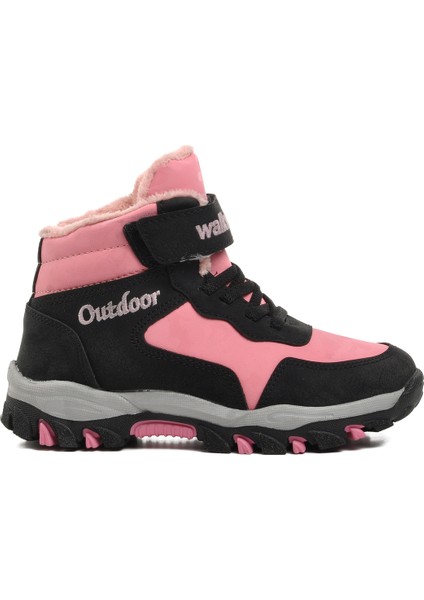 Pembe Cırt Cırtlı Çocuk Trekking ve Outdoor Bot