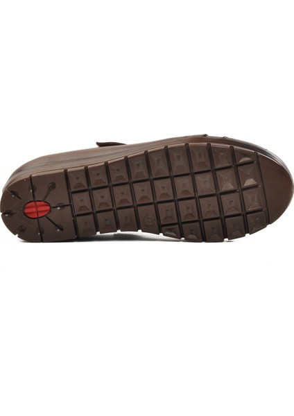 Ceviz Kahve Kadın Düz Rahat Günlük Ayakkabı indirimleri