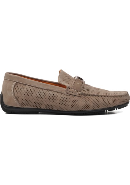 Bej Erkek Loafer Ayakkabı