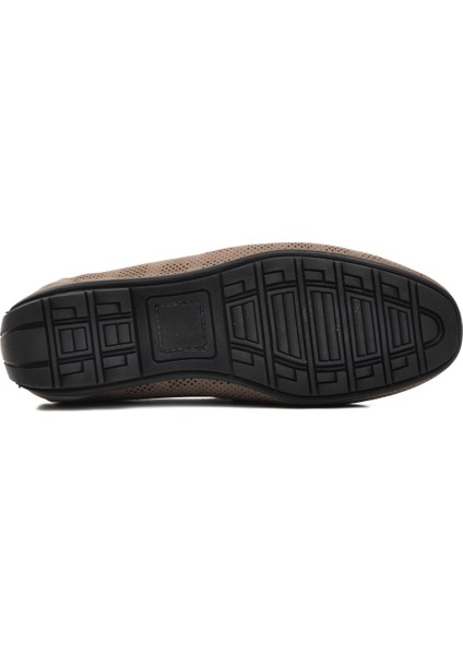 Bej Erkek Loafer Ayakkabı