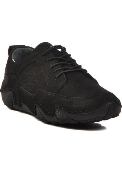 Siyah Nubuk Deri Kadın Casual Ayakkabı modelleri