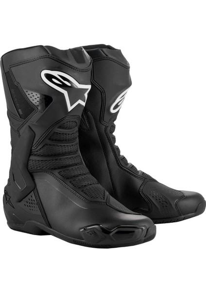 Smx-6 V3 Korumalı Motosiklet Botu Siyah