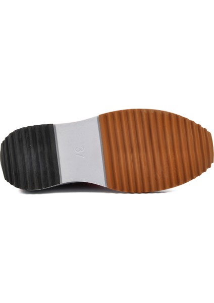 Kırmızı Hi Sneaker