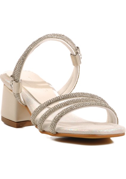 Sedef Taşlı Kız Çocuk Sandalet modelleri