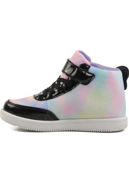 Siyah Cırtlı Bilek Boy Kız Çocuk Hi Sneaker fiyatları