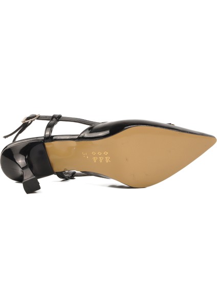 Siyah Ince Topuklu Kadın Abiye Ayakkabı indirimleri