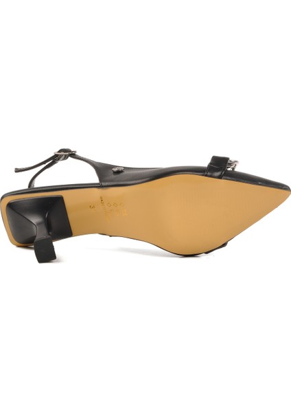 Siyah Ince Topuklu Kadın Abiye Ayakkabı indirimleri