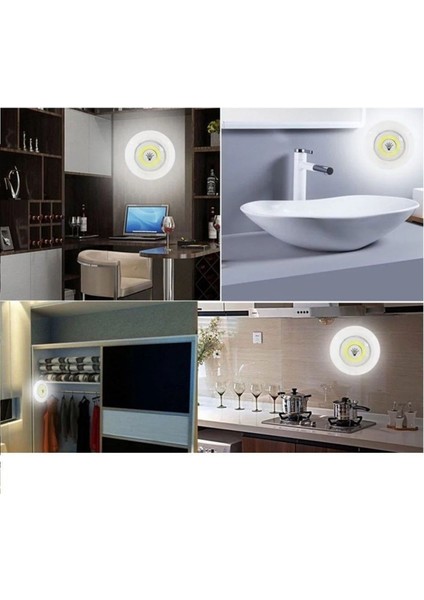 Uzaktan Kumandalı 3 Lü Spot LED Lamba