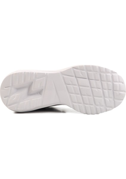 Siyah Beyaz Fileli Hafif Unisex Spor Ayakkabı