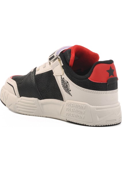 Kırmızı Cırtlı Çocuk Spor Ayakkabı Kısa F fırsatları
