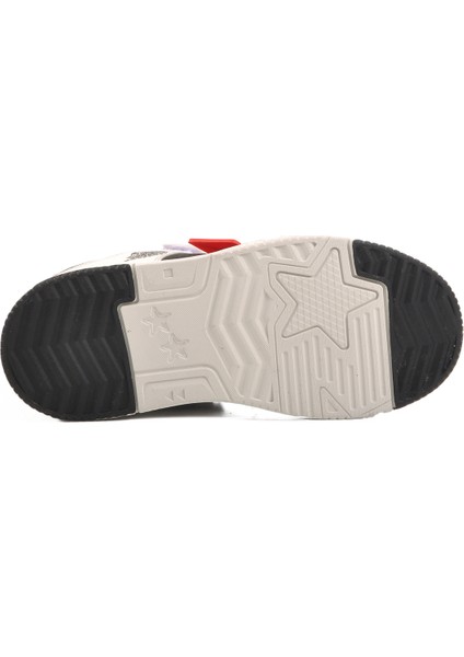 Kırmızı Cırtlı Çocuk Spor Ayakkabı Kısa F indirimleri