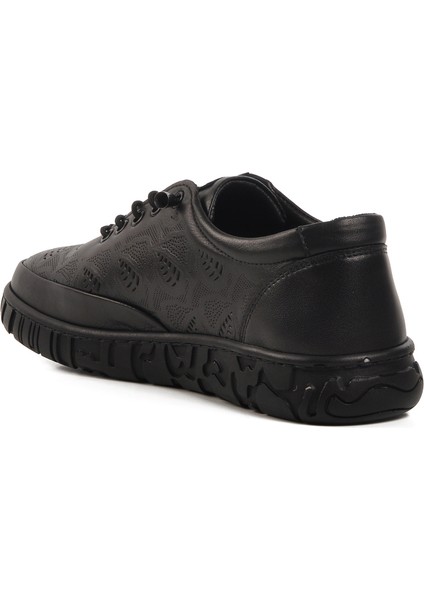 Siyah Deri Kadın Casual Ayakkabı fırsatları