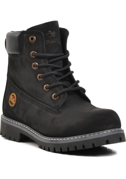 Siyah Nubuk Deri Worker Erkek Bot modelleri
